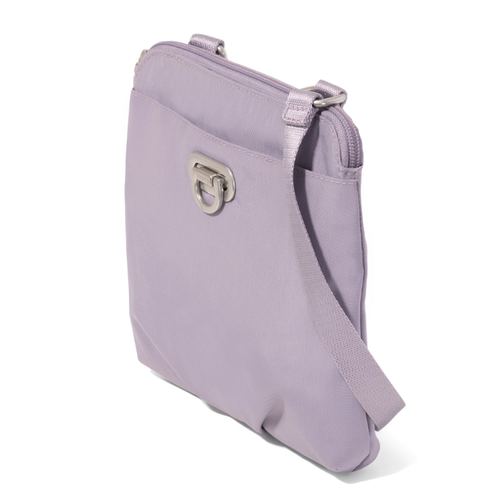Baggallini Coastal Flip Lock Mini Crossbody - Lilac