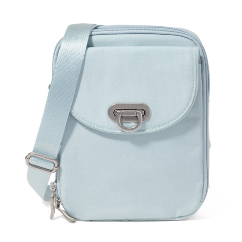 Baggallini Coastal Flip Lock Venture Crossbody - Pool
