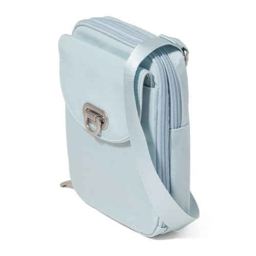 Baggallini Coastal Flip Lock Venture Crossbody - Pool