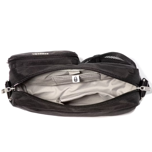 Baggallini Crosstown Hobo Crossbody - Black