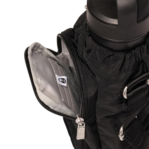 Baggallini Everyday Water Bottle Crossbody - Black