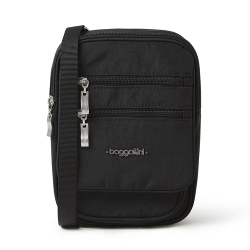 Baggallini Journey Crossbody - Black