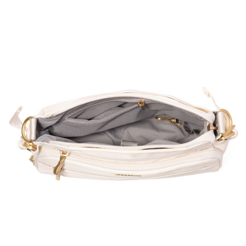 Baggallini Marais Crossbody – Coconut Twill