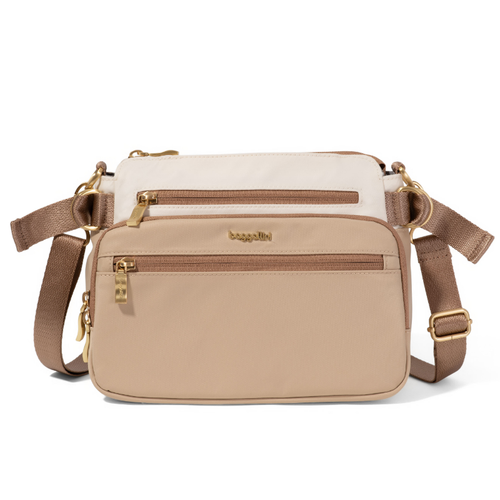 Baggallini Marais Crossbody – Desert Sand Multi
