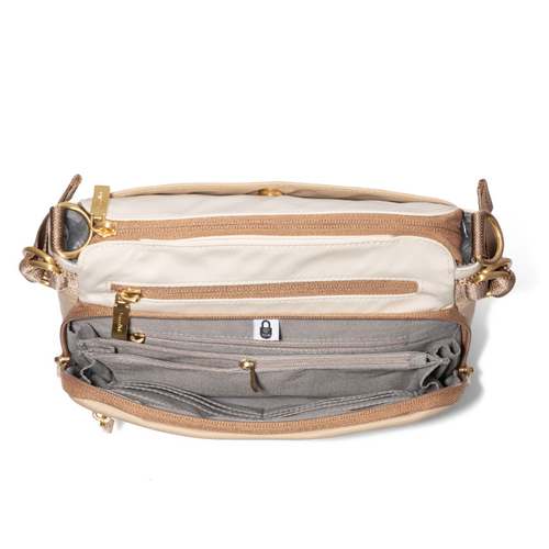 Baggallini Marais Crossbody – Desert Sand Multi