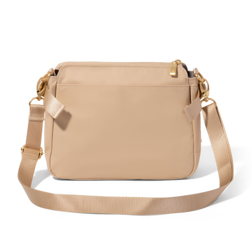 Baggallini Marais Crossbody – Desert Sand Twill