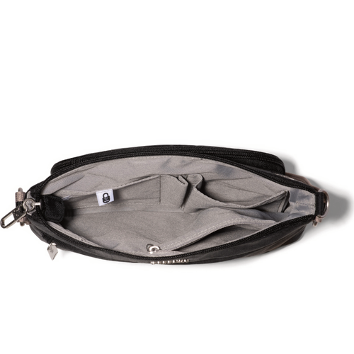 Baggallini Memento Crossbody - Black/Neutral