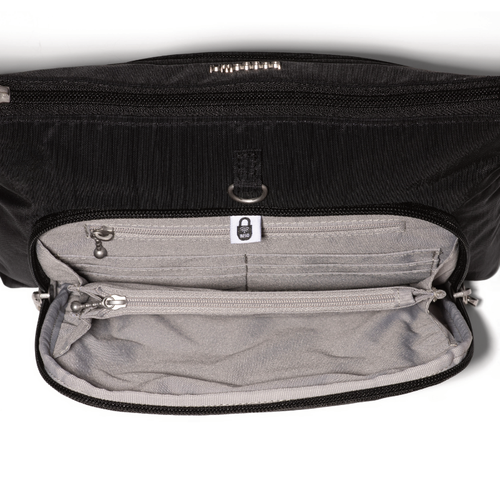 Baggallini Memento Crossbody - Black/Neutral