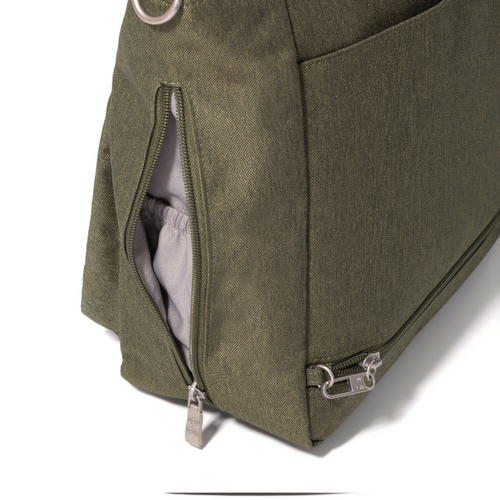 Baggallini Modern Everyday Shopper - Olive Heritage