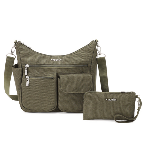 Baggallini Modern Everywhere Bagg- Olive Heritage