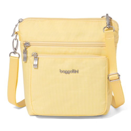 Baggallini Modern Pocket Crossbody - Butter Yellow
