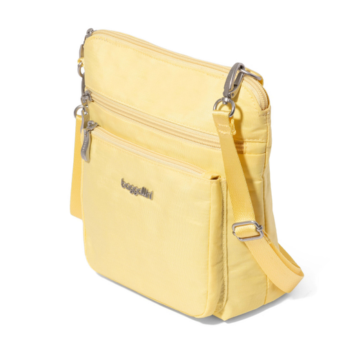 Baggallini Modern Pocket Crossbody - Butter Yellow