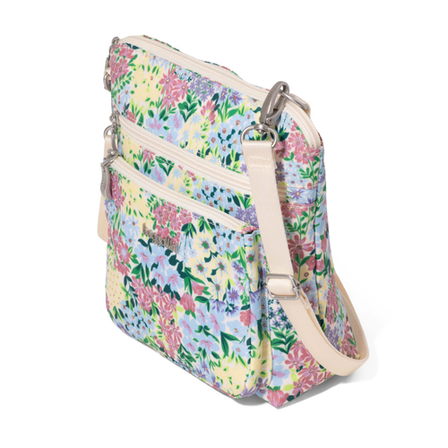 Baggallini Modern Pocket Crossbody - Meadow Print
