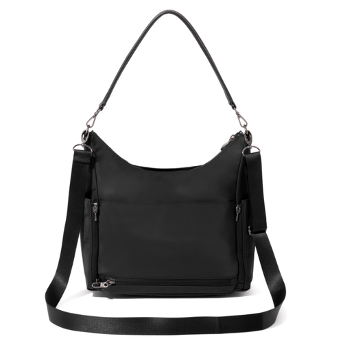 Baggallini Nolita Convertible Hobo - Black Twill