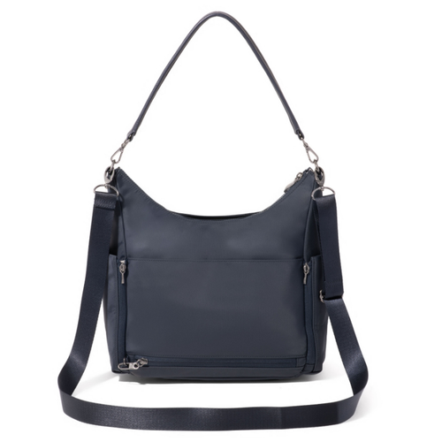 Baggallini Nolita Convertible Hobo - French Navy Twill