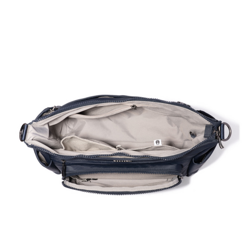 Baggallini Nolita Convertible Hobo - French Navy Twill