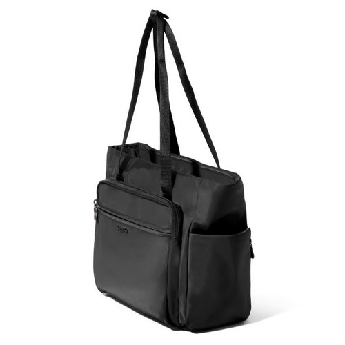 Baggallini Nolita Laptop Tote - Black Twill