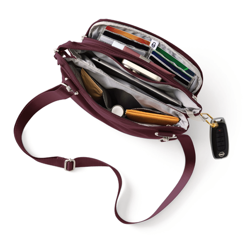 Baggallini Out and About Crossbody - Jam