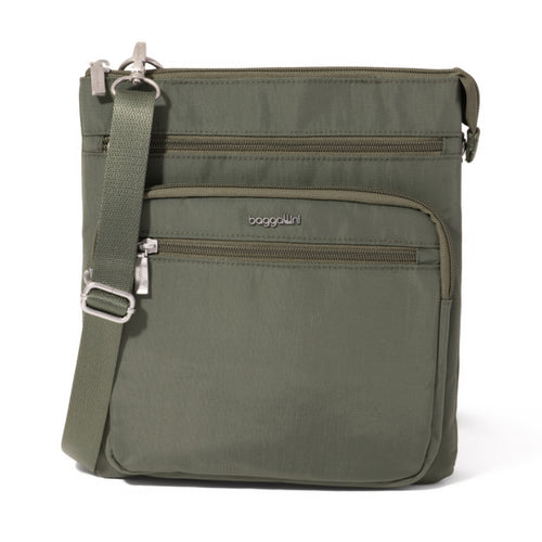 Baggallini Out and About Crossbody - Thyme