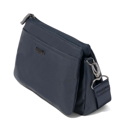 Baggallini Perry Crossbody - French Navy Twill