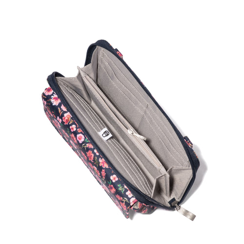 Baggallini RFID Phone Wallet Crossbody - Autumn Peony