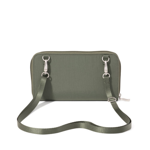 Baggallini RFID Phone Wallet Crossbody - Thyme