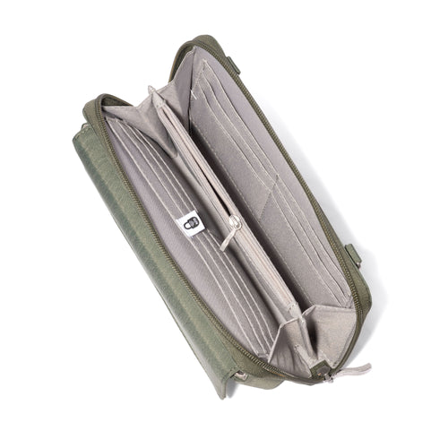 Baggallini RFID Phone Wallet Crossbody - Thyme