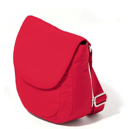Baggallini Swift Flap Mini Crossbody - B-Lite Scarlet Red