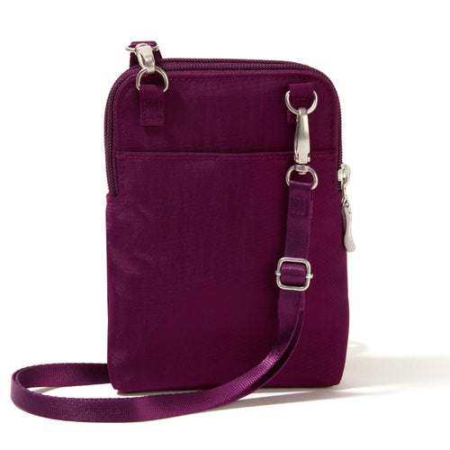 Baggallini Take Two Bryant Crossbody – Mulberry