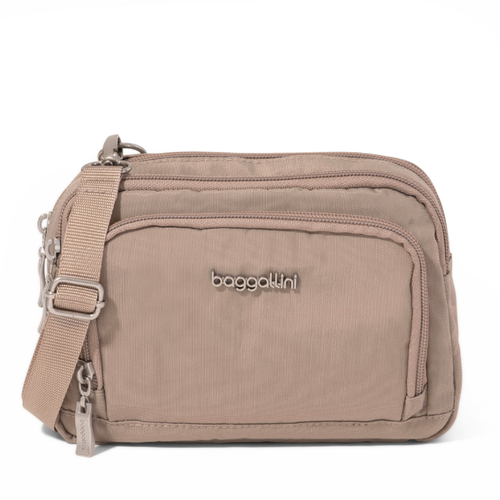 Baggallini Trifecta Wallet Crossbody - Moonrock