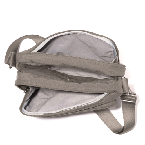 Baggallini True Classic Camera Crossbody - Sterling Shimmer