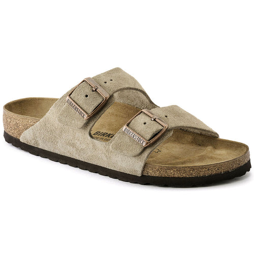 Women's Birkenstock Arizona - Taupe Suede