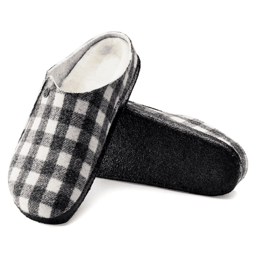 Women’s Birkenstock Zermatt Shearling – Plaid White