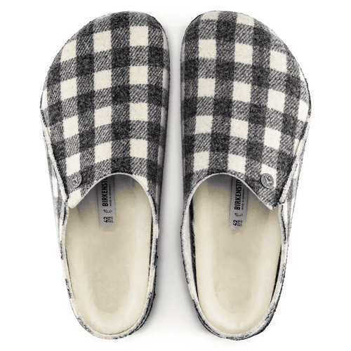 Women’s Birkenstock Zermatt Shearling – Plaid White