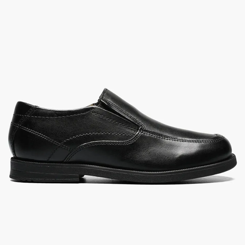 Boy's Florsheim Midtown Jr. Moc Toe Slip On - Black