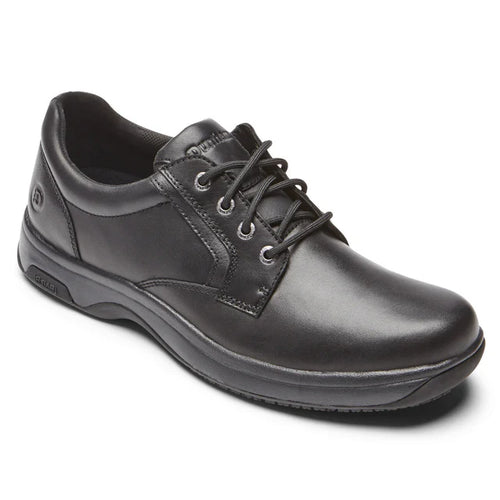 Men's Dunham 8000 Service Plain Toe Oxford - Black