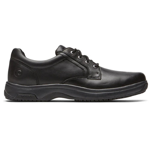 Men's Dunham 8000 Service Plain Toe Oxford - Black