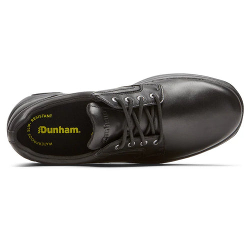 Men's Dunham 8000 Service Plain Toe Oxford - Black