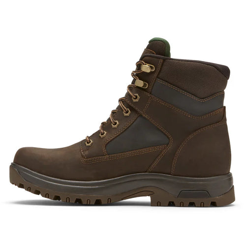 Men's Dunham 8000Works Waterproof - Brown Leather