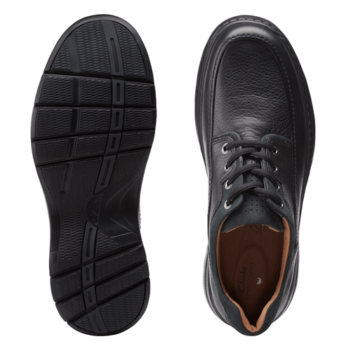Men's Clarks Un Brawley Lace - Black
