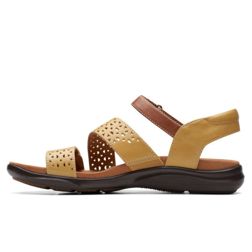 Clarks Women's Kitly Way - Yellow Leather
