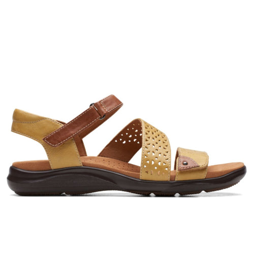 Clarks Women's Kitly Way - Yellow Leather