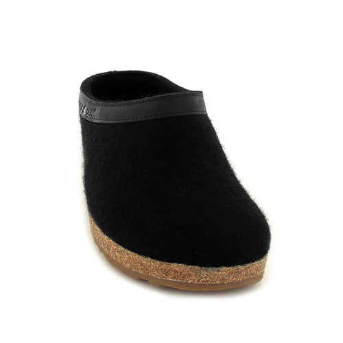 Haflinger GZL Clog - Black