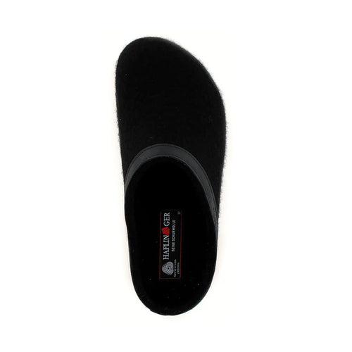 Haflinger GZL Clog - Black