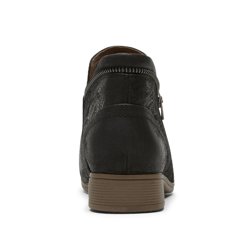 Women’s Cobb Hill Crosbie Bootie – Black Leather