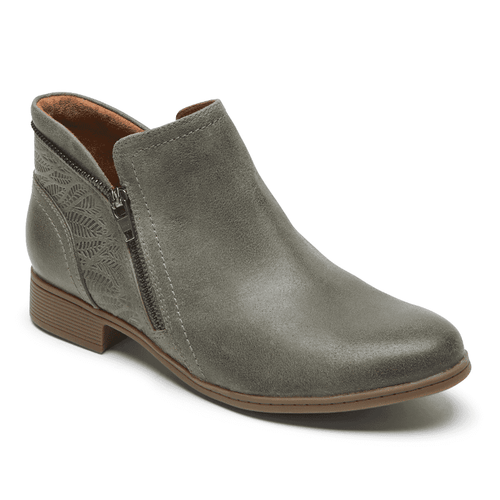 Women’s Cobb Hill Crosbie Bootie – Dusty Olive Leather