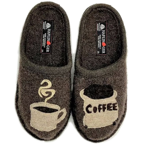 Haflinger Coffee Whimsical Slipper - Earth