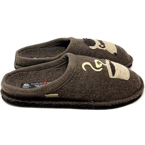 Haflinger Coffee Whimsical Slipper - Earth