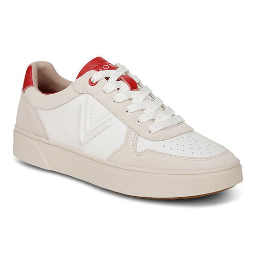 Women's Vionic Kimmie Court - Cream/Red