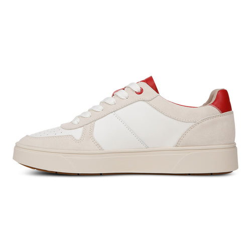 Women's Vionic Kimmie Court - Cream/Red